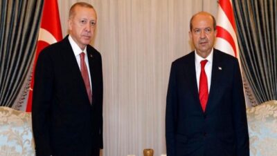Cumhurbaşkanı Ersin Tatar ile Türkiye Cumhuriyeti Cumhurbaşkanı Erdoğan telefon görüşmesi yaparak karşılıklı bayram tebriğinde bulundu