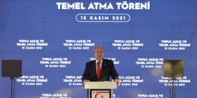 Cumhurbaşkanı Ersin Tatar, Girne’de gerçekleşen Toplu Açılış, Tanıtım ve Temel Atma Töreni’ne katıldı