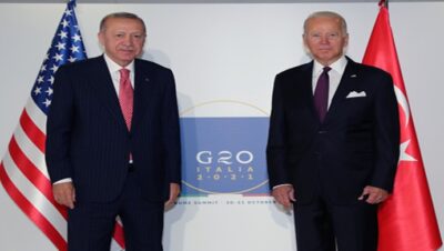 Cumhurbaşkanı Erdoğan, ABD Başkanı Biden ile görüştü