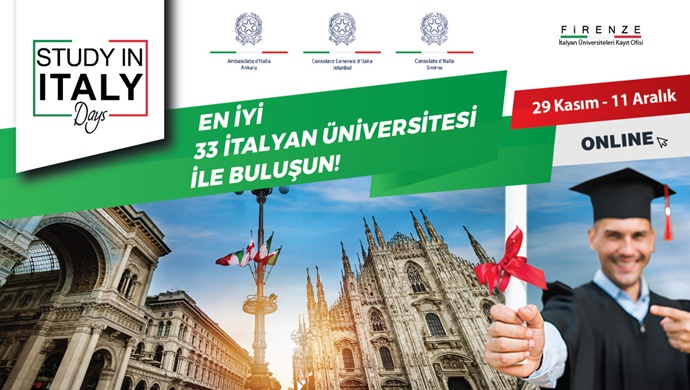 STUDY IN ITALY Days 2021 Katılımcı üniversiteler