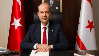 Cumhurbaşkanı Ersin Tatar: “Sebastian Vettel’in, Türkiye ile KKTC bayraklarının da yer aldığı özel kaskıyla kamera karşısına geçmesi; tüm dünyaya verilen önemli mesaj olmuştur”
