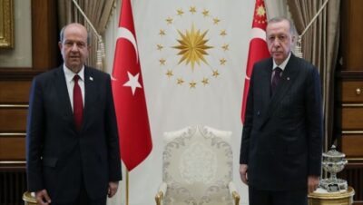 Cumhurbaşkanı Ersin Tatar, Türkiye Cumhuriyeti Cumhurbaşkanı Recep Tayyip Erdoğan ile görüşecek