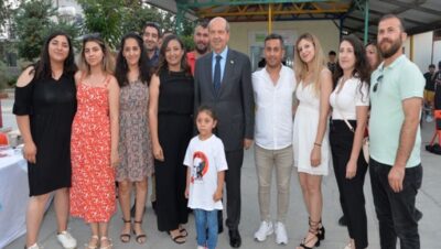 Cumhurbaşkanı Ersin Tatar, Haspolat İlkokulu’nun yıl sonu etkinliğine katıldı