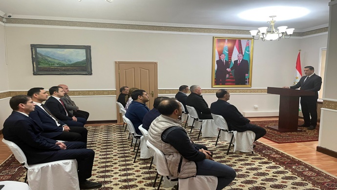 Meeting of the Ambassador with foreign compatriots in Ashgabat