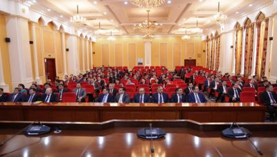 Collective viewing of the President of Tajikistan’s speech on the occasion of Knowledge Day